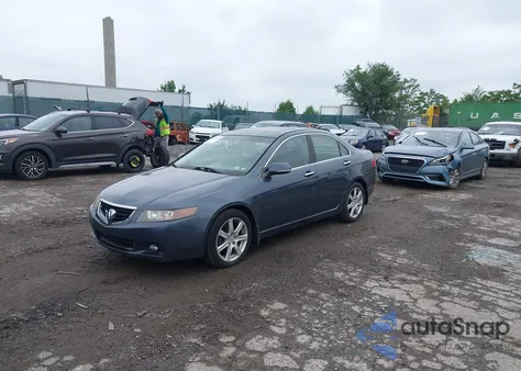 2005 Acura Tsx из США, поврежденный, VIN JH4CL96875C020255